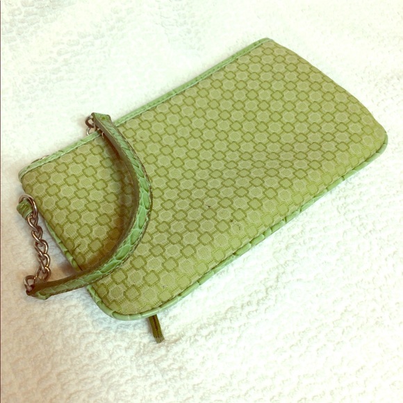 Handbags - Lime Green Wristlet